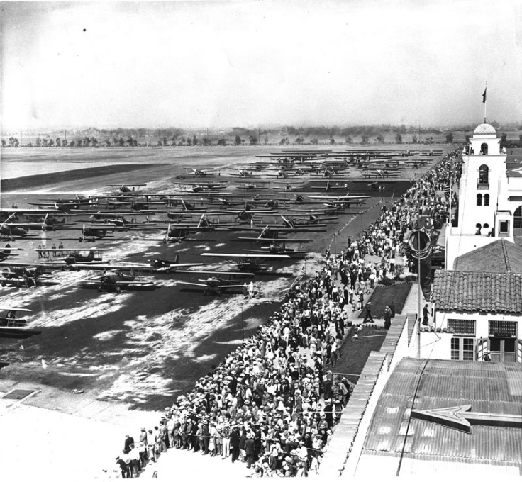 Mines Field Dedication June 7, 1930 - LA Public Library Image Archive / Water and Power Associates